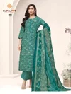 Poshak Vol 8 By Suryajyoti Pure Cotton Printed Kurti With Bottom Dupatta